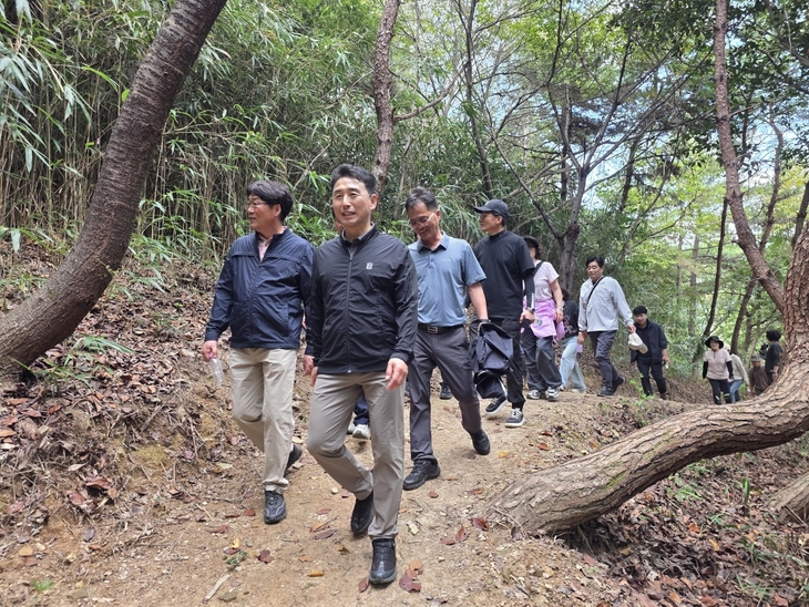 함평 기산 둘레길, 3㎞ 순환숲길로 거듭난다