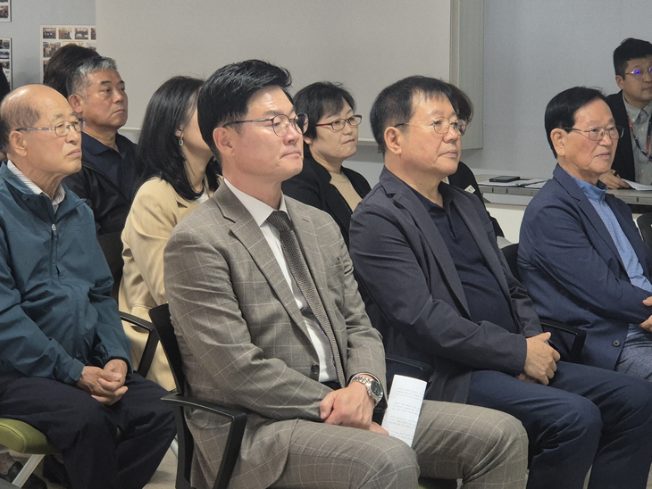 원주 중앙시장 나동 화재복구 설명회