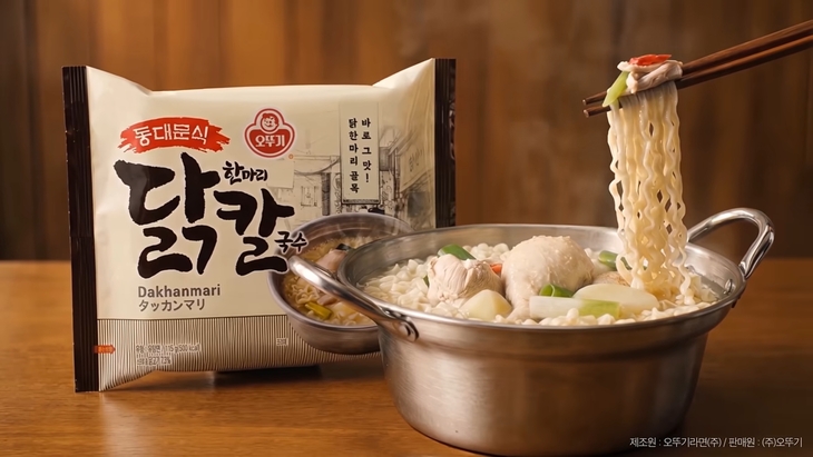 오뚜기 “동대문식 닭한마리 칼국수 매출 40% 증가