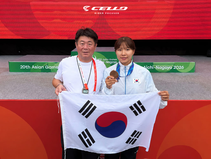 삼천리자전거 첼로 후원 신지은, 아시안게임 동메달 2개