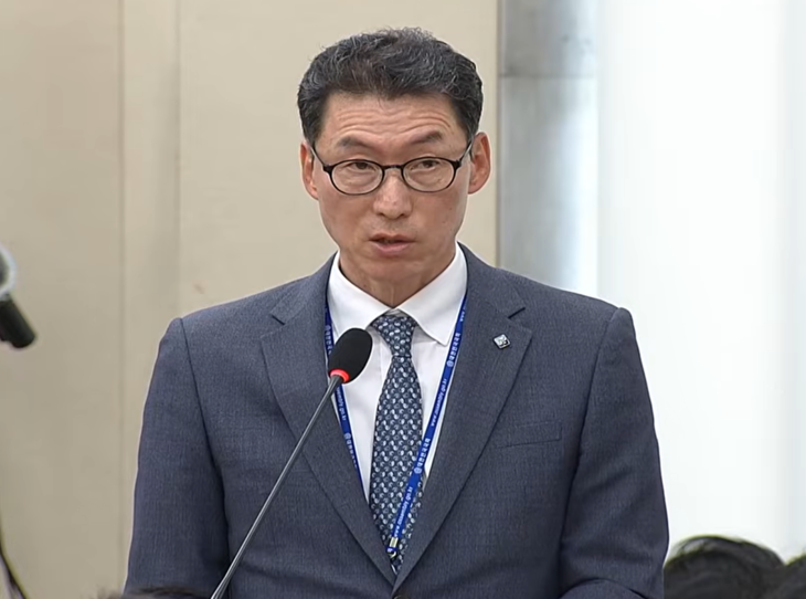 8일 국회 정무위원회 국정감사에 출석해 업무보고를
