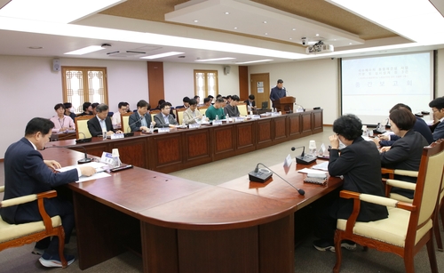 안양시 8일 상수도 주요 용역 3건 중간보고회 개최