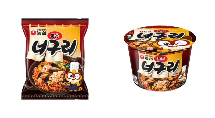 농심 '볶음너구리' 제품 이미지.