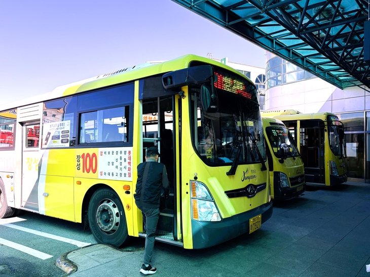 장성군 첨단3지구 버스 31일 운행 시작