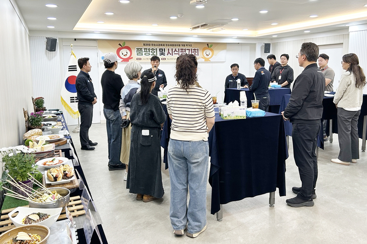 청송군, 사과 활용 신메뉴 7종 개발…청송사과축제서 선보인다