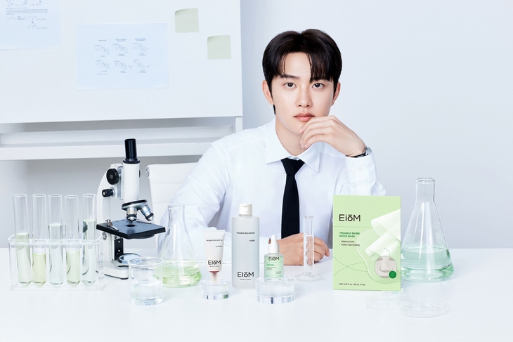 뉴셀렉트 이옴, 도경수 브랜드 모델 발탁…피부 균형 관리 강조