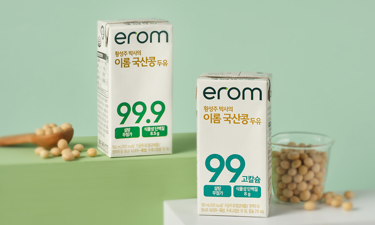 이롬, 국산콩 원액 99.45% 담은 고칼슘 두유 출시