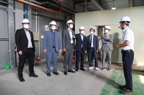 안산시의회 도시환경위원회 16일 재활용선별센터 방문