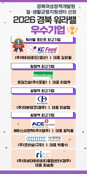 경북여성정책개발원, 워라밸 우수기업 6개사 선정