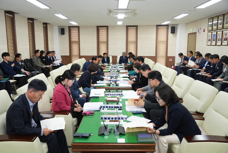 안동시의회, 제7차 의원 전체 간담회