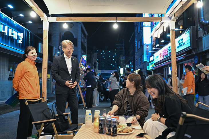 광주 서구 운천테라스길, 차 대신 감성 채웠다