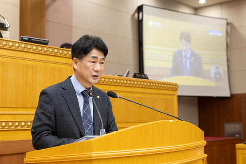임재근 양주시의회 의원 23일 '어린이보호구역 시간제 속도제한 확대 및 제도적 지원 촉구 건의안' 대표 발의