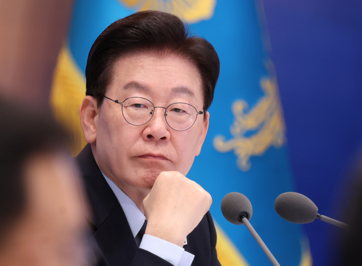발언듣는 이재명 대통령