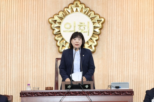 김미수 고양특례시의회 의장 26일 제308회 제1차 정례회 폐회 선포