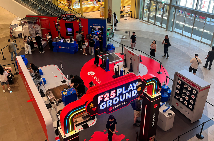 스타필드 수원 'F25 PLAYGROUND' 팝업스토어.