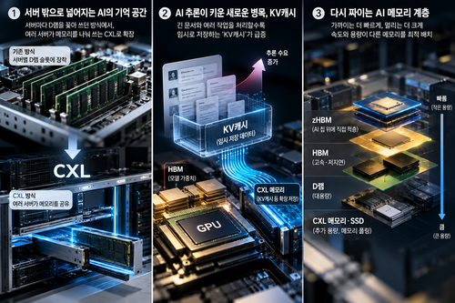 AI 메모리 구조의 변화