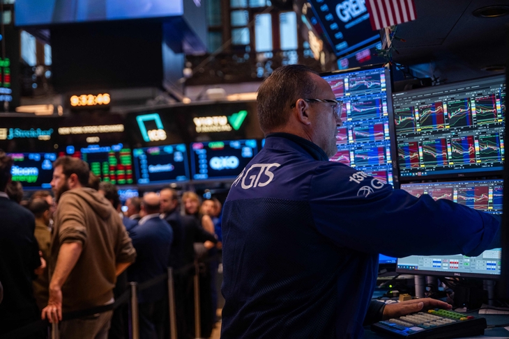 US-NEW-YORK-STOCK-EXCHANGE-OPENS-AFTER-DOW-SHED-OVER-300-POINTS