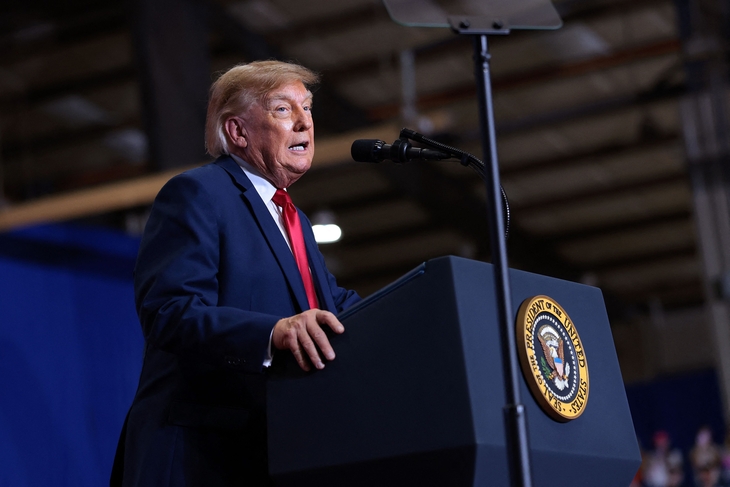 US-PRESIDENT-TRUMP-RALLIES-SUPPORTERS-IN-SOUTH-CAROLINA-FOR-REPU