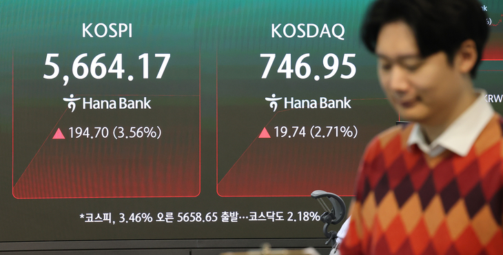 코스피와 코스닥, 상승 출발
