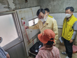 가스안전公, 포항 태풍 ‘힌남노’ 피해지역 가스시설 안전점검
