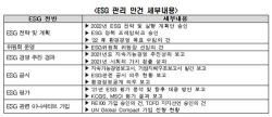 "대기업 ESG 안건중 지배구조 비중 32%…환경분야 4% 미미"