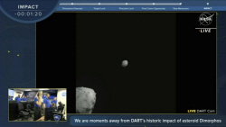 NASA "지구방어 실험 우주선, 목표 소행성과 정확히 충돌"