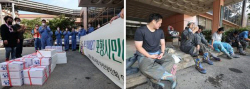 포스코, 포항제철소 침수…복구에 오랜 친구 