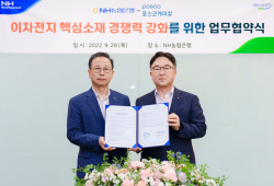 NH농협은행, 이차전지 소재 분야 3년간 5000억 지원
