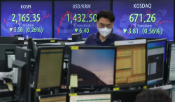 코스피, 개인·외인 쌍끌이 매도에 장중 2130선...연저점 경신