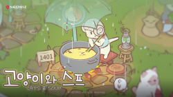 네오위즈, ‘고양이와 스프’, 韓 게임 최초로 넷플릭스 입점