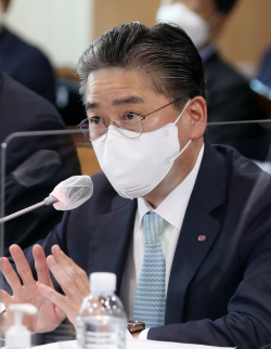 [한전 국감] 정승일 한전 사장 "전기요금 인상 원인은 연료비 급등…석탄발전 상한제 유보 필요"