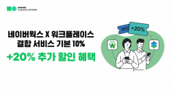 네이버클라우드, 스마트워크 결합 할인 프로모션 실시