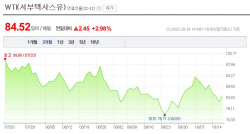 [국제유가] 美 비축유 추가 방출 소식에도 상승...WTI 2.98%↑