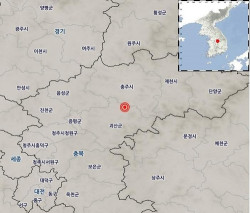 충북 괴산 북동쪽 진도 4.1 지진 발생..."올해 최대 규모"