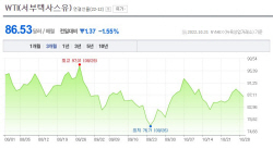 [국제유가] 中 경제지표 부진에 하락...WTI 1.55%↓