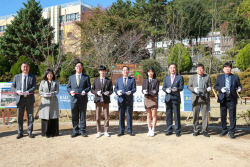 예탁원, 부산전자공고에 명상숲 조성해 ESG 실천