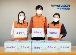 미래에셋생명, 백혈병어린이재단에 소아암 항균키트 전달