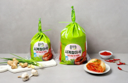 풀무원 "정갈하고 아삭한 포기김치 맛보세요"