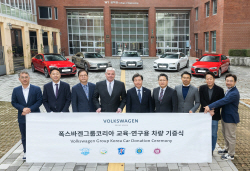 폭스바겐그룹, 국내 대학 4곳에 교육·연구용 차량 5대 기증