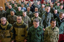 "우크라이나 전쟁 찬성" 러시아 여론, 막상 머리 밀고 군인 되려니 "반대"?