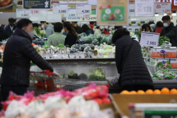 11월 소비자물가 상승률 5.0%…한 달 만에 상승폭 0.7%p 축소