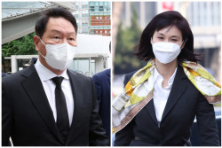 "최태원, 노소영에 재산 분할 665억원···위자료는 1억원"