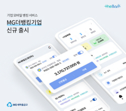 새마을금고, 기업용 앱 ‘MG더뱅킹기업’ 출시