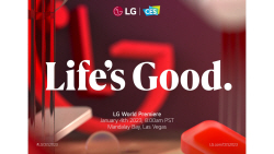 조주완 LG전자 사장 ‘LG 월드 프리미어’서 미래 비전 소개