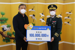 계룡건설, 참전용사 위한 ‘나라사랑 보금자리’ 후원금 1억 원 전달