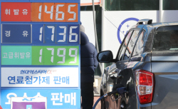휘발유·경유 가격 하락세 지속…국제유가는 소폭 상승