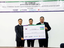 현대엔지니어링,우즈벡 지역 CSR 5년여정 결실