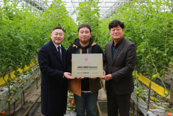대상, 농가 온실가스 감축설비 1호 준공