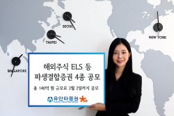 유안타증권, 해외주식 ELS 등 파생결합증권 4종 공모...140억원 규모