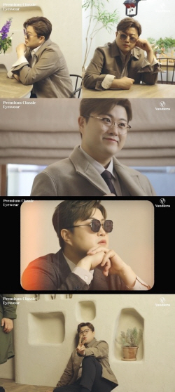 김호중, ‘선글라스 완판남’으로 광고모델 파워 입증